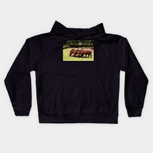 Grazing Time Kids Hoodie